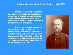 La Geografa anarquista Elise Reclus 1830 1905 Frente