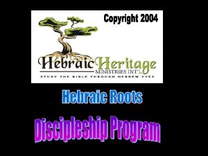 HEBRAIC ROOTS TEACHER Eddie Chumney ACTS 15 RESTORING