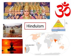 Hinduism Demographics Hinduism The 3 rd largest religion