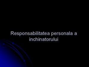 Responsabilitatea personala a inchinatorului Ioan 4 23 Dar