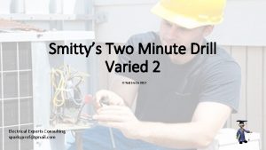 Smittys Two Minute Drill Varied 2 Ted Smith