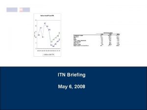 ITN Briefing May 6 2008 Background A full