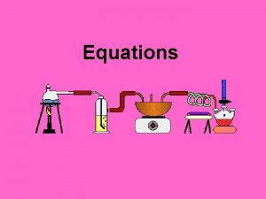 Equations Nomenclature Nomenclature Terminology of chemistry Also known