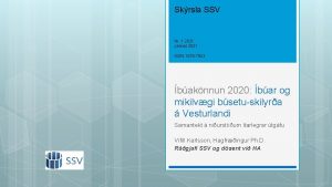 Skrsla SSV Nr 1 2021 Janar 2021 ISSN