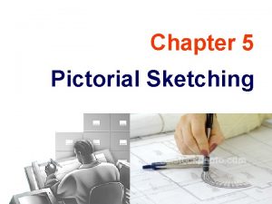 Chapter 5 Pictorial Sketching Objectives Be able to