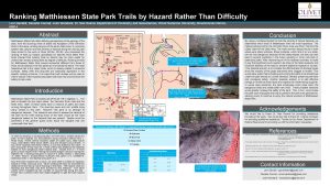 Ranking Matthiessen State Park Trails by Hazard Rather
