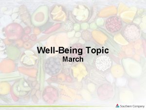 WellBeing Topic March WellBeing Topic Bolster Your Bodys