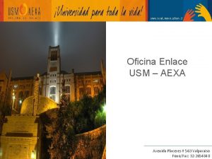 Oficina Enlace USM AEXA www exalumnos utfsm cl