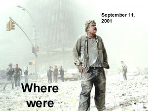 September 11 2001 Where were The terrorist attacks