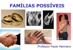 FAMLIAS POSSVEIS Professor Paulo Hermano FAMLIA DE CONCEITO