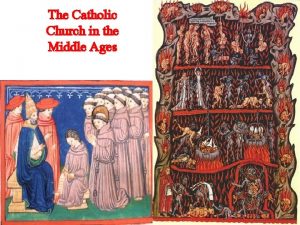 The Catholic Church in the Middle Ages FEAR