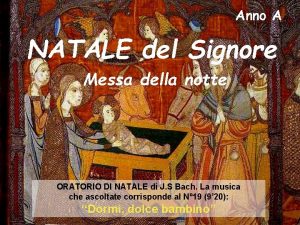 Anno A NATALE del Signore Messa della notte