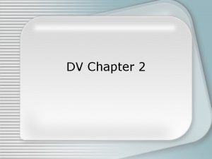 DV Chapter 2 3 stages of Production Preproduction