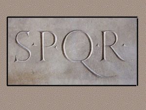 SPQR Cicerone le leggi III 27 Il Senato