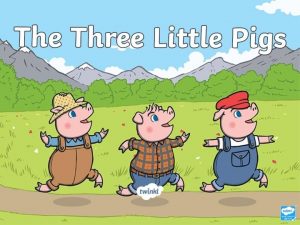 Once upon a time there lived three little