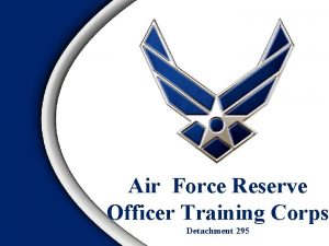 Air Force Reserve Officer Training Corps Detachment 295