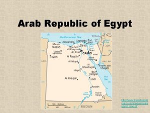 Arab Republic of Egypt http www transitionsab road