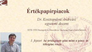 rtkpaprpiacok Dr Kosztopulosz Andresz egyetemi docens SZTE GTK