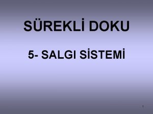 SREKL DOKU 5 SALGI SSTEM 1 5 SALGI