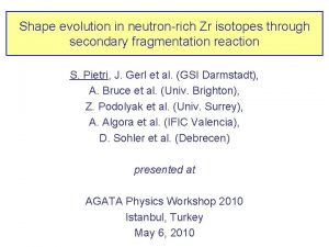 Shape evolution in neutronrich Zr isotopes through secondary