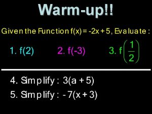 Warmup 12142021 Day 6 12142021 Homework Questions 12142021