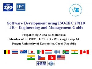 Software Development using ISOIEC 29110 TR Engineering and