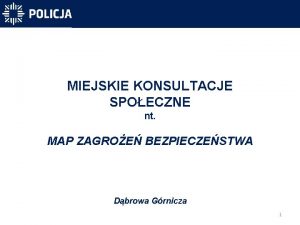 MIEJSKIE KONSULTACJE SPOECZNE nt 40 831 MAP 40