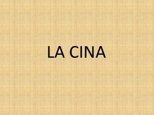 LA CINA LA POLITICA CINESE Valuta renmimbi cinese