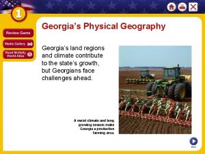 Georgias Physical Geography Georgias land regions and climate