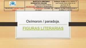 PROFESOR Gabriela Castro Gmez INSTITUTO CRISTIANO EDUMASTER COLLEGE