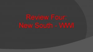 Review Four New South WWI Georgia in a