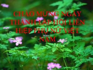 CHO MNG NGY THNH LP HI LIN HiP