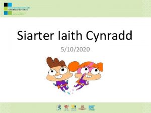 Siarter Iaith Cynradd 5102020 Croeso Troi i mute