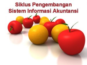 Siklus Pengembangan Sistem Informasi Akuntansi Topik yang dibahas