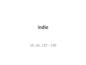 Indie U str 137 140 Uebnice str 137