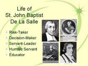 Life of St John Baptist De La Salle