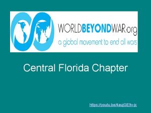 Central Florida Chapter https youtu be4 auj GE