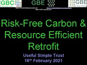 https Green Building Calculator uk https Green Building