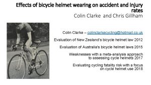 Effects of bicycle helmet wearing on accident and