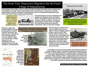 The Great Trek Depression Migration into the Forest