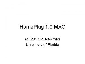 Home Plug 1 0 MAC c 2013 R