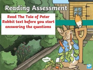 Read The Tale of Peter Rabbit text before