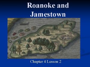 Roanoke and Jamestown Chapter 4 Lesson 2 Vocabulary