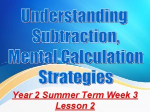 Year 2 Summer Term Week 3 Lesson 2