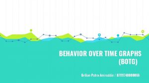 BEHAVIOR OVER TIME GRAPHS BOTG Brilian Putra Amiruddin