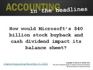 How would Microsofts 40 billion stock buyback and