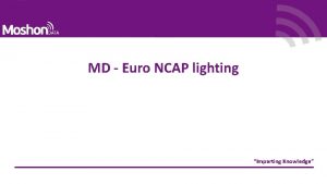 MD Euro NCAP lighting Imparting Knowledge Night test