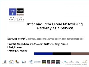 Inter and Intra Cloud Networking Gateway as a