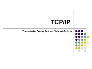 TCPIP Transmission Control Protocol Internet Protocol Troch historii