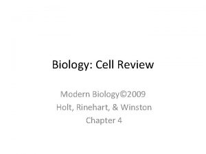 Biology Cell Review Modern Biology 2009 Holt Rinehart